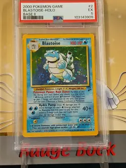 Blastoise - Pokemon Base Set 2 2/130 - Holo - Grade 5 - Image 2