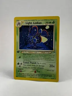Light Ledian - 24/105 - Rare 1st Edition Near Mint Neo Destiny Pokemon - Image 1