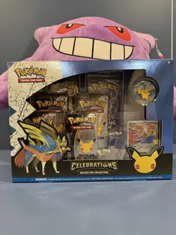 Pokemon Tcg Celebrations 25th Anniversary Deluxe Pin Collection Box Zacian 820650809422 - Image 1