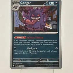 Gengar - Perfect Order 050/088 Pokemon - Reverse Holo MINT - Image 1