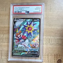 Pokemon 2022 Starmie V TG13 Astral Radiance Full Art Ultra Rare Holo PSA 10 - Image 1