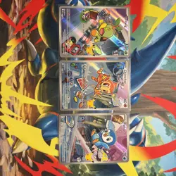 Pokemon: First Partners - 040 Turtwig, 041 Chimchar and 042 Piplup - Black Star - Image 1