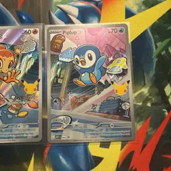 Pokemon: First Partners - 040 Turtwig, 041 Chimchar and 042 Piplup - Black Star - Image 4