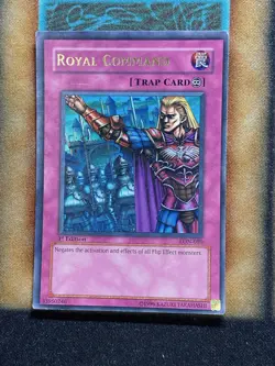 Yugioh Royal Command LON-080 Ultra Rare 1st Ed MP - Image 1