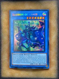 Yugioh Illusion of Chaos MP23-EN017 Secret Rare 1st Ed NM - Image 1