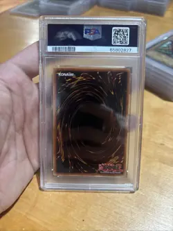 Yugioh Right Leg of the Forbidden One LOB-120 1st PSA 9 Wavy - Image 3