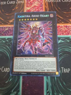 Yugioh Kashtira Arise-Heart PHHY-EN046 Secret Rare 1st Edition Near Mint - Image 1