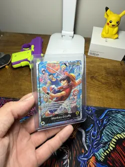 One Piece Monkey D. Luffy Alt Art OP15-098 L Adventure on KAMI's Island English - Image 1