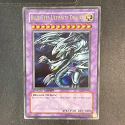Konami Blue-Eyes Ultimate Dragon Limited Edition Fusion Dragon Card JMP-EN005 - Image 3