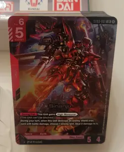 Bandai Gundam Card Game Zeon's Rush Start Deck Assembly ST03A. Open, No Promo - Image 2
