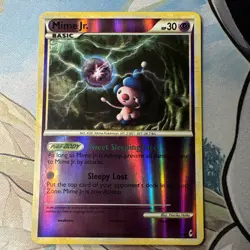 Pokemon Card Mime Jr. 47/95 Reverse Holo Call of Legends - Image 1