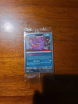 Gengar 050/088 Sealed GameStop Stamped Promo + TCG Pocket Code Card - Image 1