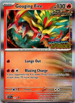 Gouging Fire - Promo Holo SV: Scarlet & Violet Promo Cards 151 NM - Image 1