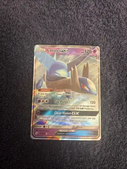 Latios GX - 78/236 - Pokemon Unified Minds Sun & Moon Ultra Rare Card NM - Image 1