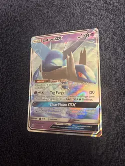 Latios GX - 78/236 - Pokemon Unified Minds Sun & Moon Ultra Rare Card NM - Image 2