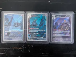 Pokemon Cards Duskull, Dusclops, And Dusknoir Set From The Shrouded Fable Set. - Image 1