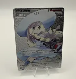 Lillie (Full Art) 147/149 SM Base Set Textured Metallic Foil Card - Image 1