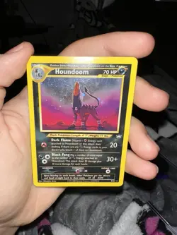 Pokemon Houndoom 08/64 Neo Revelation Holo Rare English Card NM-M - Image 1