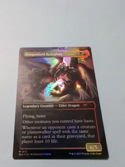 Dragonlord Kolaghan (1972) (Rainbow Foil) Secret Lair Drop Magic The Gathering - Image 4