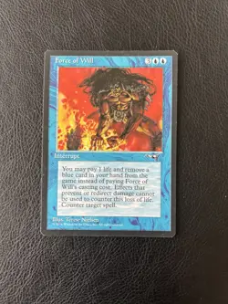 MTG - Force Of Will Alliances Magic The Gathering - LP - Image 1