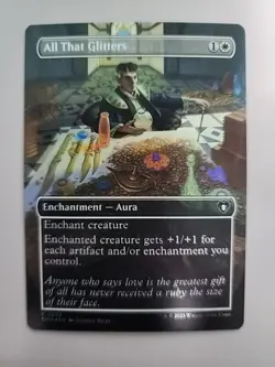 MTG All That Glitters Commander Masters 0622 Foil Borderless Common - Image 1