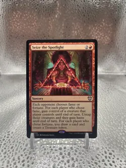 Seize the Spotlight Commander: Outlaws of Thunder Junction Regular - Image 1