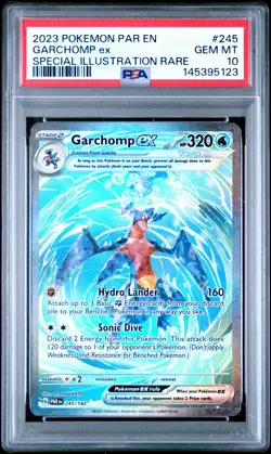 Garchomp EX 245/182 Special Illustration Rare Pokemon PSA 10 *123 - Image 1