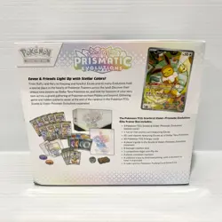 Pokemon Scarlet & Violet Prismatic Evolutions Elite Trainer Box ETB Sealed - Image 2