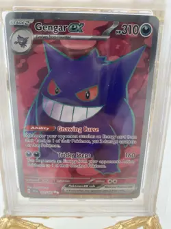 2024 Pokemon Temporal Forces Gengar ex #193 PSA 10 Special Illustration - Image 2