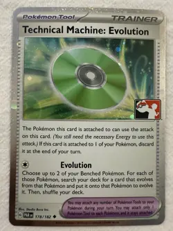 Technical Machine: Evolution 178/182 - Holo - Prize Pack 6 - Pokemon TCG - NM - Image 1