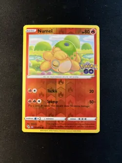 Numel Peelable Ditto Reverse Holo Pokemon Go TCG Card 013/078 Unpeeled NM - Image 1