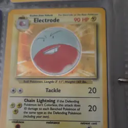 Pokemon Electrode Jungle 2/64 Holo Rare Stage 1 90 HP Unlimited English - Image 1