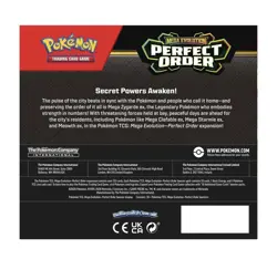 Pokemon Mega Evolution Perfect Order Booster Box ME03 *New Sealed Ships Now* - Image 3