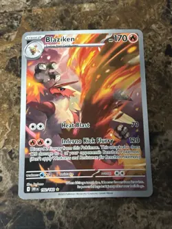 Pokemon TCG Blaziken 192/182 Illustration Rare Destined Rivals NM/M - Image 1