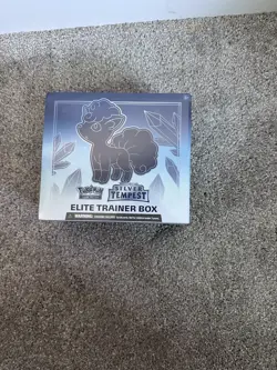 Pokemon Sword & Shield Silver Tempest Elite Trainer Box Vulpix English - Image 2