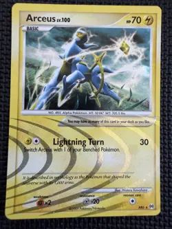 Arceus Lv.100 Holo NM – Platinum Arceus - Pokemon TCG 2009 - Image 1