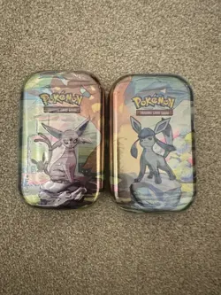 Pokemon TCG - Prismatic Evolutions Mini Tins x 2 Assorted Arts - New & Sealed - Image 1