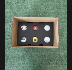 6 x Pokemon TCG Pokeball Tins - 18 Booster Packs Factory Sealed Costco IN HAND - Image 1
