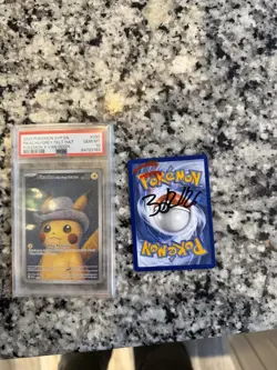 Pokemon Pikachu with Grey Felt Hat 2023 SVP Promo #085 PSA 10 English Regular - Image 3