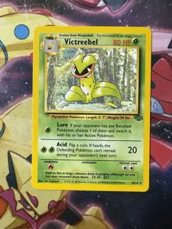 Victreebel - 30/64 - Rare - Unlimited Edition Pokemon Jungle - LP - Image 1