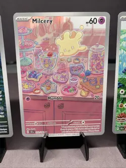 Pokemon TCG SV07: Stellar Crown Illustration Rare Full Art Holo Lot NM - Image 3