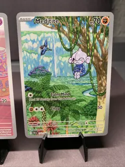Pokemon TCG SV07: Stellar Crown Illustration Rare Full Art Holo Lot NM - Image 4