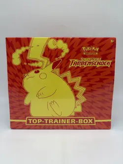 POKEMON Schwert & Schild Farbenschock Top Trainer Box TTB Sealed, NEU, Deutsch - Image 1