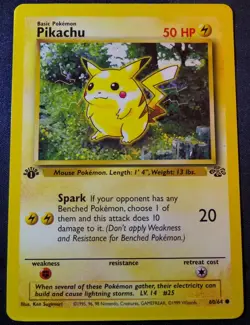 Pokemon Pikachu 1st Edition Jungle 60/64 - Image 1