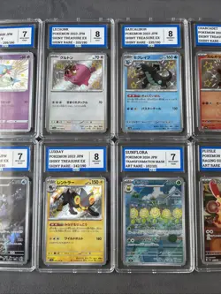Pokemon Tcg Graded Bundle Shiny Rare & Art Rare Bundle Lot Of Ten Slabs AEY - Image 3