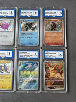 Pokemon Tcg Graded Bundle Shiny Rare & Art Rare Bundle Lot Of Ten Slabs AEY - Image 4