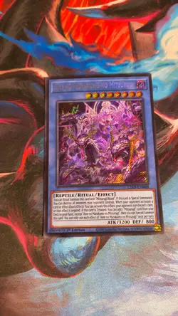 AME NO MURAKUMO NO MITSURUGI SECRET RARE L26D-ENM08 NEAR MINT YUGIOH - Image 1