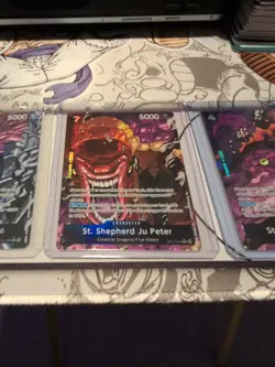 One Piece OP13 Five Elders Alt Art Bundle Nusjuro Saturn Ju Peter Parallel - Image 2