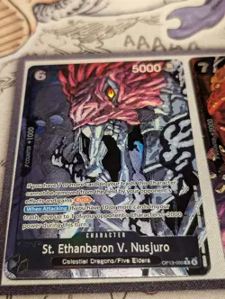 One Piece OP13 Five Elders Alt Art Bundle Nusjuro Saturn Ju Peter Parallel - Image 3