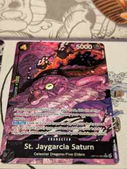 One Piece OP13 Five Elders Alt Art Bundle Nusjuro Saturn Ju Peter Parallel - Image 5